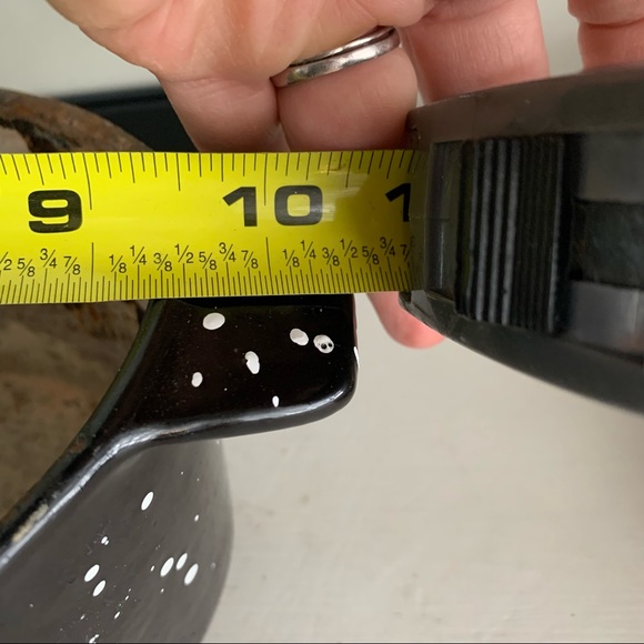 ✨Antique✨Lattice Cast Iron Enamel Splatter Design✨Hearth Fireplace Steamer - Picture 10 of 10